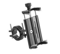 WEFOLCC Phone Holder Motorcycle Electric Bicycle Smartphone CNC Aluminum Alloy Bracket Four Claws Bike Phone Holder Navigation Bracket