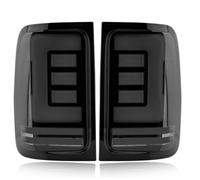 WEFOLCC Rear Tail Lights Turn Signal Light Stop Parking Brake Lamp Reversing Lamp For VW For Amarok V6 2008-2022 (Black A Pair)