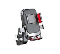 WEFOLCC Universal Aluminum Alloy Shockproof Motorcycle Multifunctional Phone Holder Bike Riding Cellphone Mount Anti-Fall Mount Holders Navigation Bracket(A)