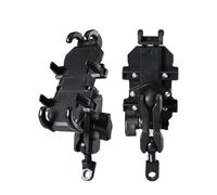WEFOLCC Universal Motorcycle Bike Mobile Phone Holder Aluminum Bicycle Riding Navigation Bracket GPS Shockproof Handlebar Holder Navigation Bracket(D)