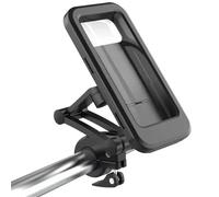WEFOLCC Waterproof Motorcycle Bike Mobile Phone Holder Support Universal Bicycle GPS 360° Swivel Adjustable Motorcycle Cellphone Holder Navigation Bracket