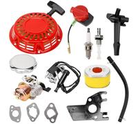 WEFOLCC With Recoil Carburetor Ignition Coil Filter Comprehensive Tune Up Service Kit For GX140 GX200 5 5HP Motorcycle Accessories