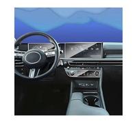 WEFOLEN 12.3 Inch Dashboard & Navigation & AC Climate Lcdscreen Anti-scratch Tempered Glass Protector Film For Hyundai For Sonata 2024 2025 GPS Screen Protector