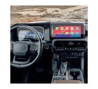 WEFOLEN 12.3-inch Navigation Gps And Digital Instrument Tempered Glass Screen Protector For Toyota For Land Cruiser 250 2024 GPS Screen Protector(Left hand drive)