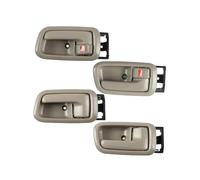 WEFOLEN 4 Pieces/Set Interior Door Handle for Toyota for Tundra 2000-2006 for Sequoia 2001-2007 Car Inner Door Pull Handle(Beige)