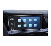 WEFOLEN 9H Tempered Glass Car Navigation DVD GPS LCD Guard Protective For VW For Golf 8 MK8 Life GTI R 2020 2021 GPS Screen Protector(Navigation)