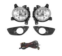 WEFOLEN Car Fog Lights For Hyundai For Santa Fe For Santafe 2.4 2009 2010 2011 2012 Car Front Foglight Fog Lamp Assembly Foglamp(1 Set)