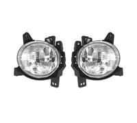 WEFOLEN Car Fog Lights For Hyundai For Santa Fe For Santafe 2.4 2009 2010 2011 2012 Car Front Foglight Fog Lamp Assembly Foglamp(Light 2Pcs)