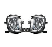 WEFOLEN Car Fog Lights For VW For Golf 6 A6 MK6 Cabriolet GTI GTD For Jetta GLI 2012-2016 Fog Lamp Assembly Front Bumper Anti Fog Light 5K0941699E 5K0941700E(Pair With LED S10)