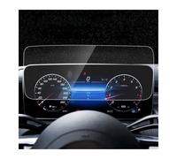 WEFOLEN Car GPS And Instrument Panel LCD Screen Tempered Glass Protective Film For Mercedes For Benz EQE 350 2022 GPS Screen Protector(Instrument panel)