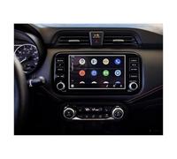 WEFOLEN Car GPS Navigation Sticker Screen Protector Tempered Glass Film For N&issan For Versa 2023 GPS Screen Protector