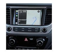WEFOLEN Car GPS Navigation Tempered Glass Screen Protective Film For Hyundai For Accent 2018 2019 2020 GPS Screen Protector