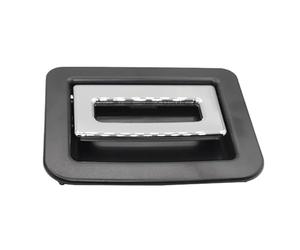 WEFOLEN Car Interior Boot Carpet Cover Handle for Porsche for Cayenne 2011-2017 Car Inner Door Pull Handle(Black)