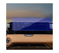 WEFOLEN Car Navigation Display Tempered Glass Protective Film For MAZDA CX-90 2024 GPS Screen Protector(Blue)