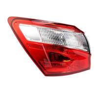 WEFOLEN Car Outer Rear Tail Light Brake Fog Lamp Running Light Warning For Nissan For Qashqai 2010-2014 EU Version(left)