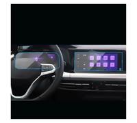 WEFOLEN Car Tempered Glass Navigation Screen Protective Film DVD GPS Multimedia LCD Guard For VW For Golf 8 2021 GPS Screen Protector(8 inch 1 set)