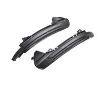 WEFOLEN Dynamic LED Turn Signal Sequential Lamp Side Mirror For A6 C7 C7.5 RS6 S6 4G 2012 2013 2014 2015 2016 2017 2018 Side Mirror Indicator(Black)