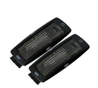 WEFOLEN For Alhambra 2011-2015 For Leon 2000-2006 For Toledo 1999-2004 2PCS Interior Rear Reading Dome Light(Black)