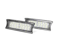 WEFOLEN For B&MW E90 E91 E92 3-SERIES 2006 2007 2008 2009 2010 2011 2Pcs White LED Light Car Interior Roof Ceiling Lamp Reading Light