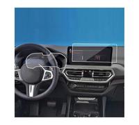 WEFOLEN For B&MW X3 G01 X4 G02 2022-2023 12.3inch Car GPS Navigation And Instrument Anti- Scratch Tempered Glass Screen Protector Film GPS Screen Protector(High match)