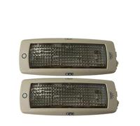 WEFOLEN For Beetle 1999-2010 For Bora 1999-2005 For Caddy 2004-2008 For Golf 1998-2006 2PCS Interior Rear Reading Dome Light(Beige)