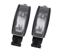 WEFOLEN For Beetle 2012-2017 For S&cirocco 2009-2017 For Polo 2005-2010 2Pcs Black Interior Dome Map Light 1KD 947 109A 1K0947109