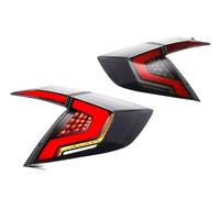 WEFOLEN For Civic 10Th Gen 2016-2020 Sequential Indicator Dynamic Animation Rear Lamps Assembl Taillights(1)