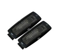 WEFOLEN For Fabia 2000 2001 2002 2003 2004 2005 2006 2007 2008 For Superb 2002-2008 2PCS Interior Rear Reading Dome Light(Black)