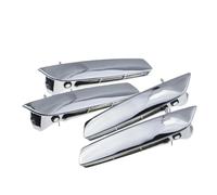 WEFOLEN for GMC for Sierra 1500 2500 3500 HD for Yukon XL Front Or Rear Left Right Chrome Interior Door Handle Car Inner Door Pull Handle(4 Sides)