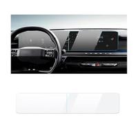 WEFOLEN For Kia Ev9 2024 2025 12.3 Inch Car Gps Navigation LCDscreen And Dashboard Anti-scratch Film Tempered Glass Screen Protector GPS Screen Protector