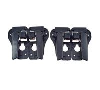 WEFOLEN for Kia for Rondo 2007-2012 826201D000 826101D000 Black Plastic Interior Door Handle Front/Rear/Left/Right Car Inner Door Pull Handle(4 Pieces)