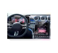 WEFOLEN For Mercedes For Benz C-Class C250 C300 W206 2022 2023 11.9-inch Touchscreen And Digital Instrument Protective Film Tempered Glass GPS Screen Protector(Gps and instrument)
