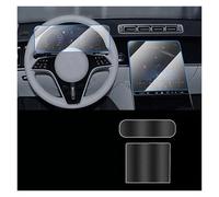WEFOLEN For Mercedes For Benz S-CLASS W223 2021 12.8 Inch Car Navigation Tempered Glass Screen Protector GPS Screen Protector(Gps and instrument)