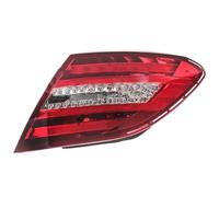 WEFOLEN For Mercedes For Benz W204 C180 C200 2011 2012 2013 2014 Driving Lamp Stop Brake Lights Turn Car Tail Light(1PC Right Side)