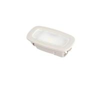 WEFOLEN For Mercedes For Benz W205 C Class 2015-2021 Car Interior Front Sun Visor Makeup Lamp Make-Up Mirror Reading Lights 0009069504(Beige)