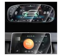 WEFOLEN For MG HS 2018 2019 2020 Car GPS Navigation Tempered Glass Screen Protective Film Sticker GPS Screen Protector(2 pcs)