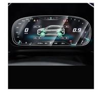WEFOLEN For MG HS 2018 2019 2020 Car GPS Navigation Tempered Glass Screen Protective Film Sticker GPS Screen Protector(Instrument)