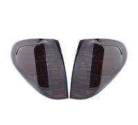 WEFOLEN For Mitsubishi L200 For Triton For Colt 2005-2014 Car Rear Turn Signal Light Rear Brake Fog Lamp Tail Light(Black Cover)
