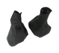 WEFOLEN for Opel for Corsa B 1993-2000 for Corsa C 2001-2006 Gear Lever Boot and Handbrake Grips Parking Boot and Gear Shift Knob(Gear Handbrake Cover)