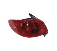 WEFOLEN For Peugeot 206 2004 2005 2006 2007 2008 Tail Light Assembly Turn Signal Brake Light Reversing Light Fog Light Assembly(Left side 1pcs)