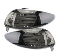 WEFOLEN For Peugeot 206 206CC 2004 2005 2006 2007 2008 1Pair LED Rear Tail Lights Stop Brake Turn Signal Lamp(1pair Grey)