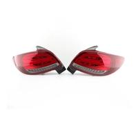 WEFOLEN For Peugeot 206 206CC 2004-2008 Tail Light Assembly Rear Bumper Tail Lamp Foglights Turn Signal Brake Taillight