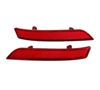 WEFOLEN For Peugeot 508 508 2011-2014 Car Rear Bumper Reflector Light Tail Bumper Fog Lights Bar Warning Lamp No Bulb