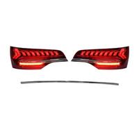 WEFOLEN For Q7 2006 2007 2008-2013 2014 2015 Car Rear Tail Lamp Tail Lights Taillight DRL Brake Reverse Stop Lamp(2006-2009 Black)