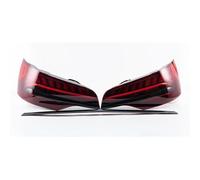 WEFOLEN For Q7 2006 2007 2008-2013 2014 2015 Car Rear Tail Lamp Tail Lights Taillight DRL Brake Reverse Stop Lamp(2006-2009 sliver)