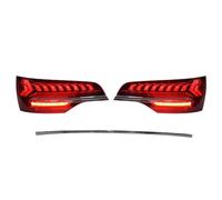 WEFOLEN For Q7 2006 2007 2008-2013 2014 2015 Car Rear Tail Lamp Tail Lights Taillight DRL Brake Reverse Stop Lamp(2010-2015 sliver)