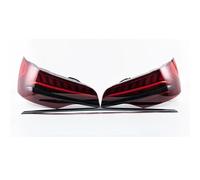WEFOLEN For Q7 2006 2007 2008-2013 2014 2015 Car Rear Tail Lamp Tail Lights Taillight DRL Brake Reverse Stop Lamp(2010-2015 Black)