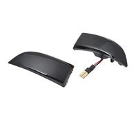 WEFOLEN For Renault For Megane 3 MK3 III RS For Laguna III X91 For Fluence LED Rearview Mirror Turn Signals Side Mirror Indicator(Black)