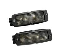 WEFOLEN For S&koda For Fabia 2000-2008 For Superb 2002-2008 1pair Car Interior Reading Light Dome Lamp Ceiling Rear Black