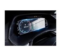 WEFOLEN For S&koda For Octavia A8 2020 2021 Car Navigtion Tempered Glass LCD Screen Protective Film Sticker GPS Dashboard Guard GPS Screen Protector(Instrument)